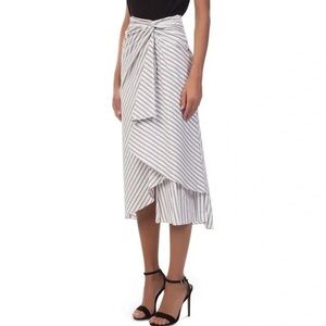 ALC striped cotton skirt size 4